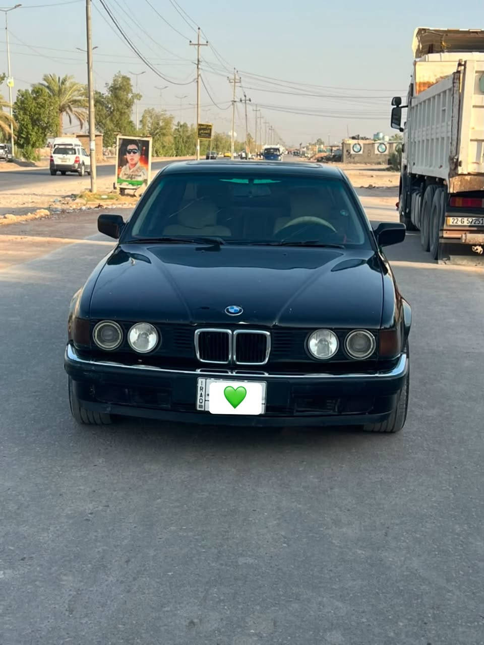 اسلام عليكم
للبيع BMW موديل 1992

حجم 730

سياره نضيفه بمعنى الكلمه 

حداديه جديده 

  تخم تاير تبريد ثلج ❄️

كهربائيات كلها شغاله 

شاشه لمس سنتر لوك اربع بيبان 

منظومه غاز بانزين جديده 

سياره مال جناي خير من الله 

السعر 32$ وبيها مجال 

المكان بابل ـالهاشميه 

رقم الهاتف/***********
