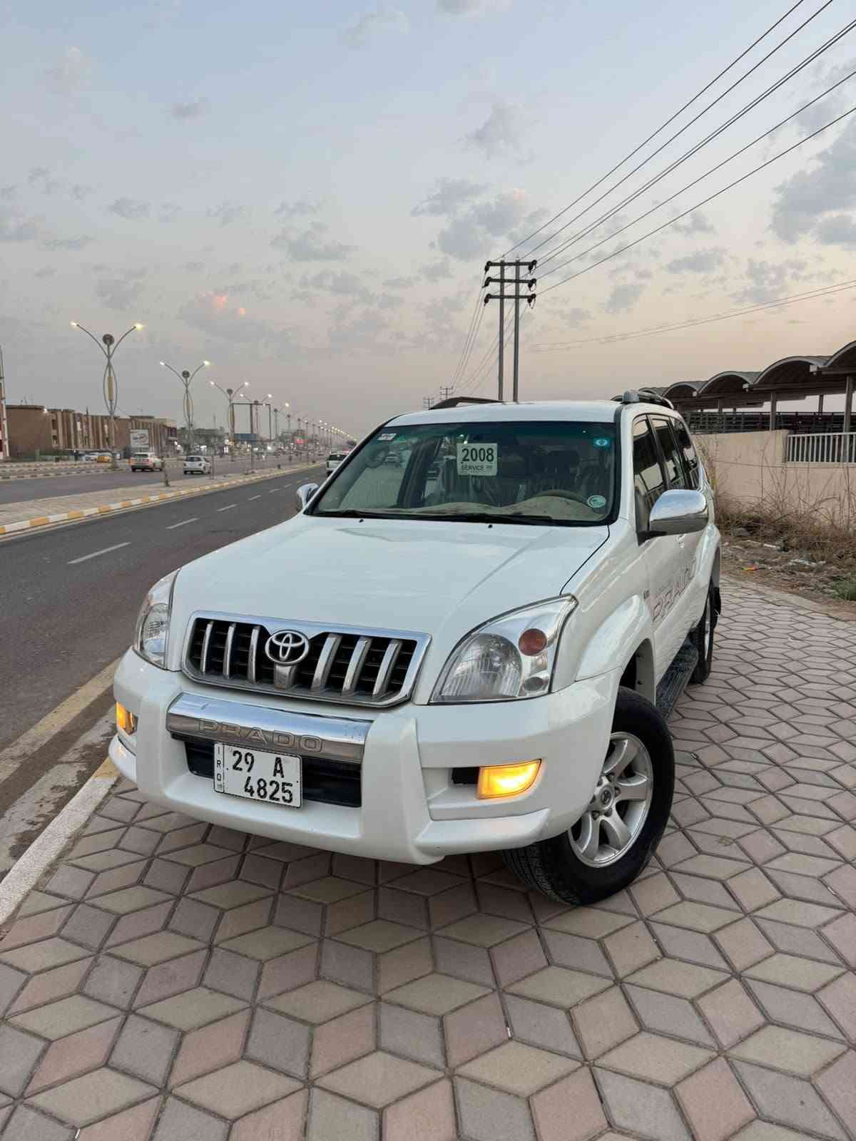 برادو ٢٠٠٨ • رقم واسط • مكينة ٢٧٠٠
