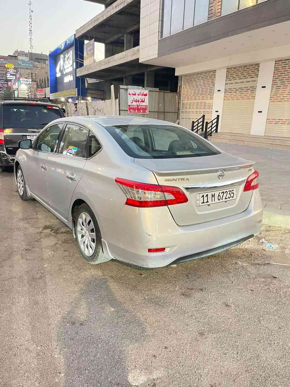 نيسان سنترا • ٢٠١٣ • حادثة ٣ قطع