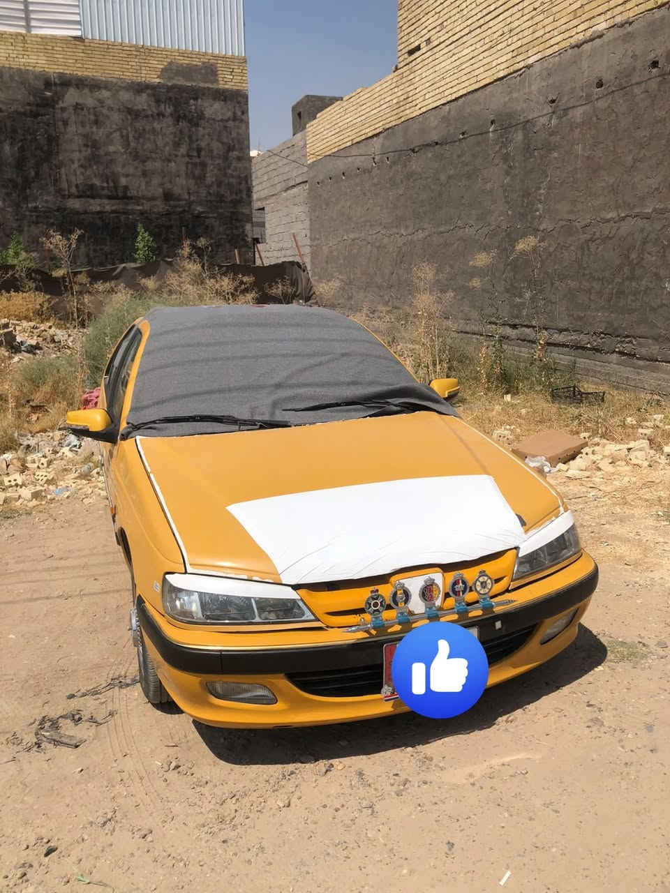 السلام عليكم بيجو بارص موديل 2015 رقم بغداد انكليزي هزه جديده مصفره هيئه وغرامات سياره بسمي تحويل ثاني يوم مكينه وكير فرنسي تخم تاير كبات سيبايه سحاره بيهه جاملغ خلف السايق معمر والهلال الوره الصدر هم معمر السعر 38مكاني بغداد المحموديه ***********
