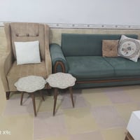 طقم قنفات • مستعمل قليل • ٦ طبلات