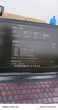 لابتوب ألعاب وتصميم MSI Thin GF63 (نظيف جداً- استخدام شخصي) 🔥 لابتوب ق...