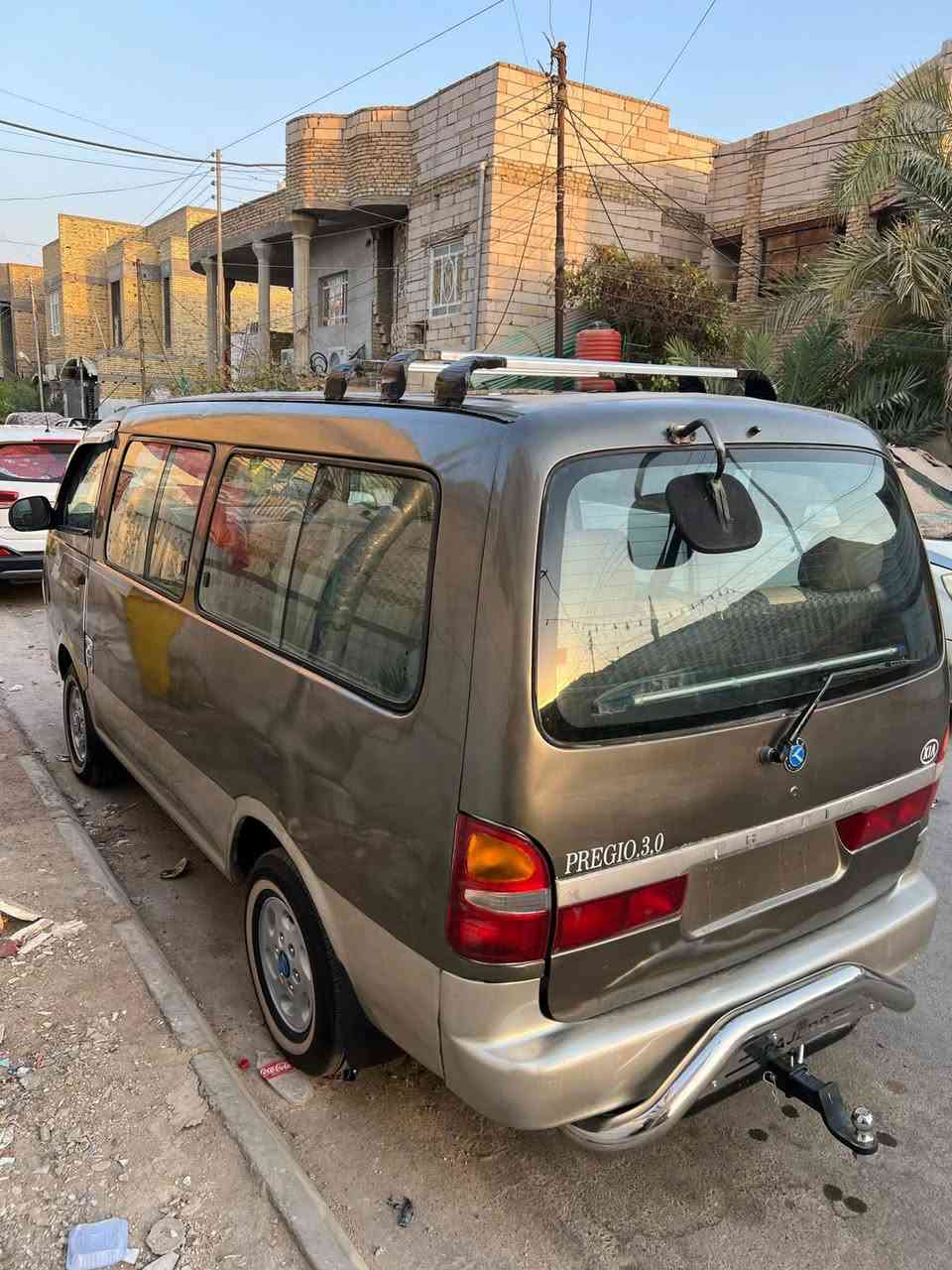 بريجو مديل ٩٨ سياحي رقم ذي قار الماني
...
جاهزه من كلشي 
مكينه ٣٠٠٠ كير  كله جديد 
حداديه خلفي وامامي جديد 
باور مشط حاويه 
...
مرشوشه على حديد اي ضربه مابيهه 
كهربائيات على طولهه شغاله 
ماطافي بيهه كلوب 
تخم تاير جواهه جديد 
...
برانكيت واحد بي تعمير بسيط 
لباقي جديد 
سعر / ٥٨ / مكاني ناصريه
***********
***********
