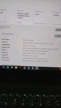 للبيع  Lenovo thinkpad  المواصفات مثل ما واضحة بالصورة  كرتين شاشة   Q...