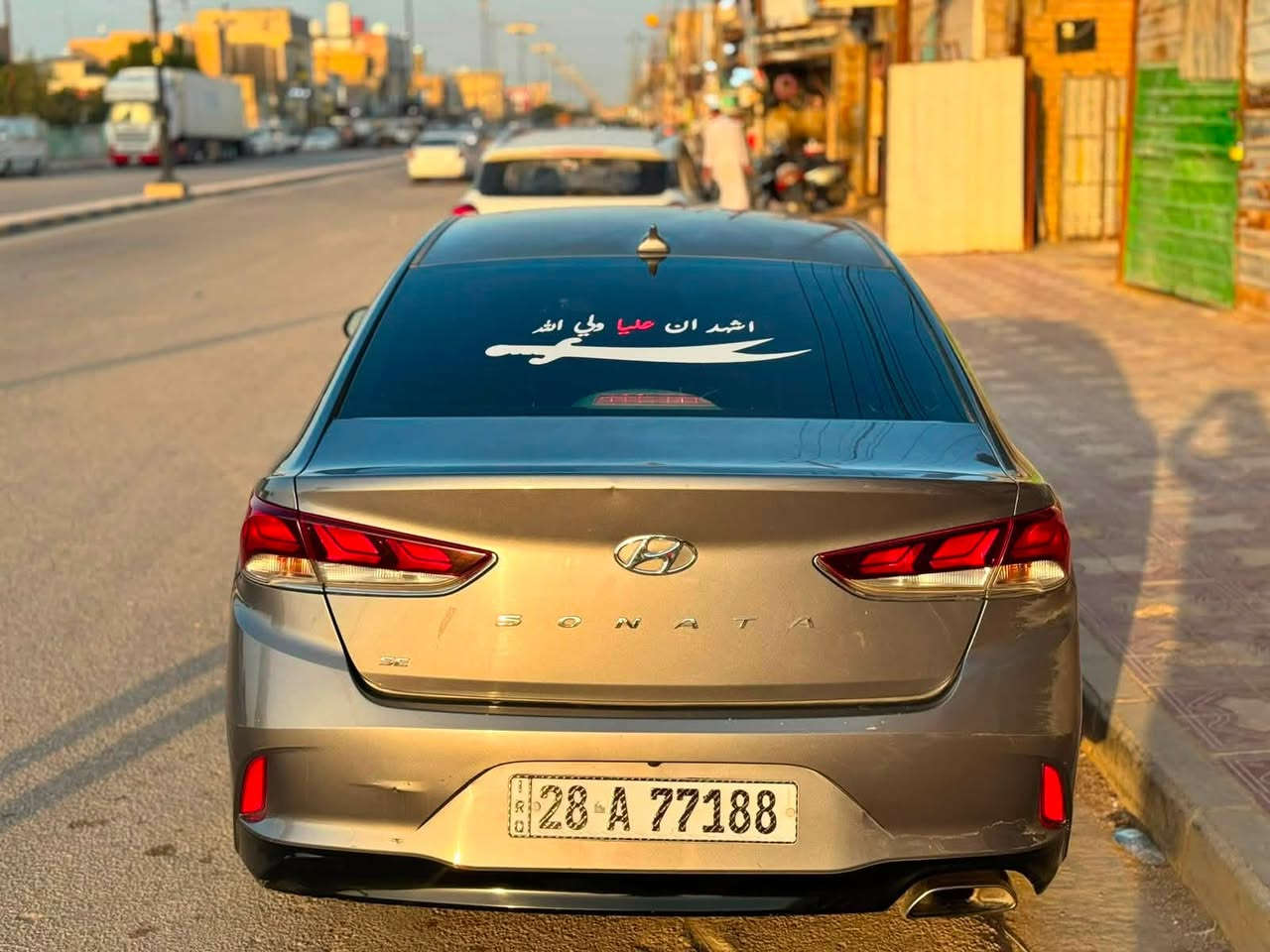 السلام عليكم للبيع سوناتا 2019فيلي 
تحكم ستيرن 
شاشه جبيرة
 CarPlay
رادار جانبي
شباك خليه 
ويل اكروم
محرك 2400 (GDi) معلايه كازكيت يعني ماكو دوانز 
رقم نجف الجديد شبه مميزباسمي 
ماشيه 93
حادثها بنيد تبديل وبلعراق صبغ قطعتين او جاردات حالياً ايرباك دركة فقط 
السعر(110) و بيها مجال بسيط 
العنوان : النجف الاشراف حي العدالة  

الاستفسار 

***********
