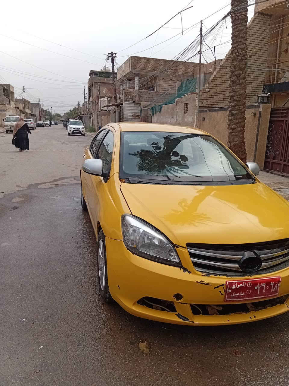 مكينة يارس • مصبوغ برا • كهربائيات شغاله