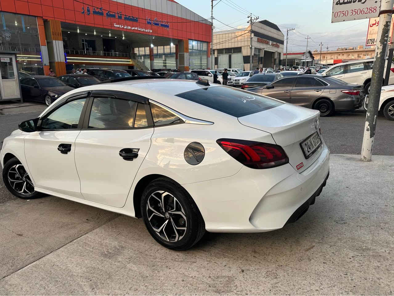 Mg Gt
موديل 2024
سياره بئ صبخو بي ده عمه سياره به جه ره خ يا تيدا وه كيدي سياره هه مي ب شه رته فول فول تيت گيرو مكينه ب شه رتن 
ماء شاء الله هه يكلي سياري گه له ك لاوه و شرينه 
سعر ژي 110$ و مجال
***********
عنوان زاخو
هه كو تو موشته وي ته له فوني بكه زاخو, دهوك
