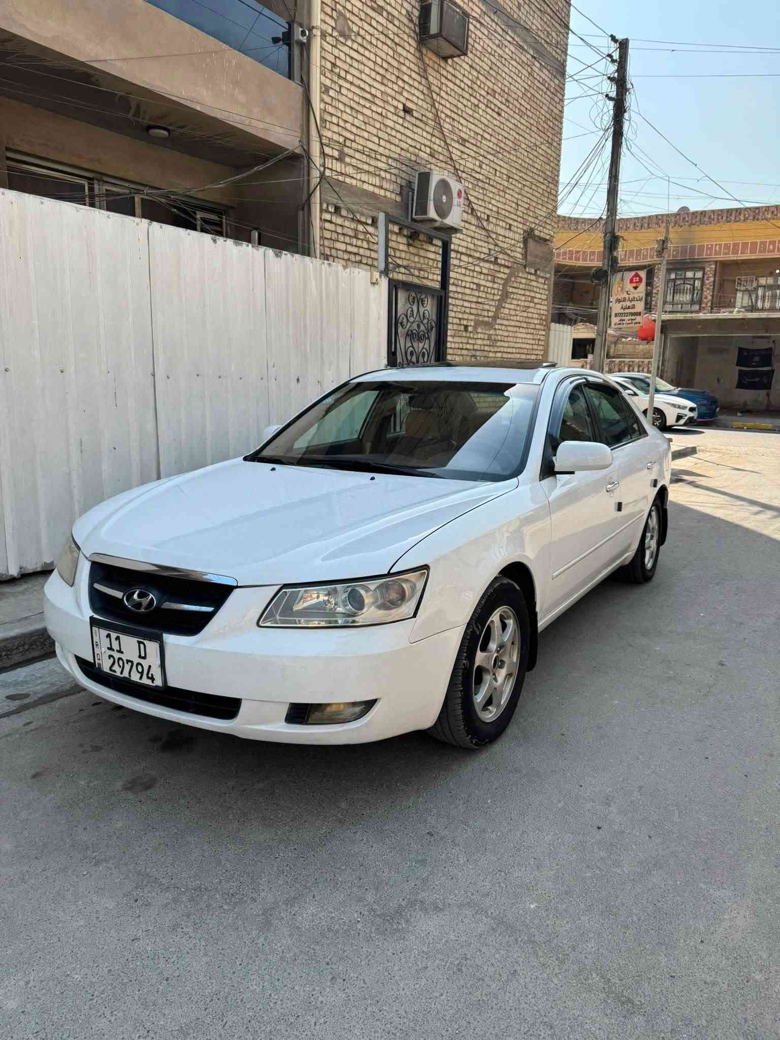 سوناتا ٢٠٠٦ خليجي محرك ٦ سلندر مرغوب
سياره نظيفه جداً وعليه دامه كامله اي نقص مابيه
 
كير محرك تبريد صدر كله مكفول رقم بغداد الجديد 
بيه صبغ جاملغ وجزء من بنيد وصندوك بدون 

حادث اثر شخوط لغد شاصي دواخل كله مكفوله

مكاني الامين ثانيه *********** سعر ٨٧
