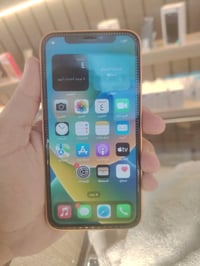 ايفون x عادي محور 17 برو  ذاكرة 64 بطارية 100 مبدل اصلي بي مشكله ضعف ف...