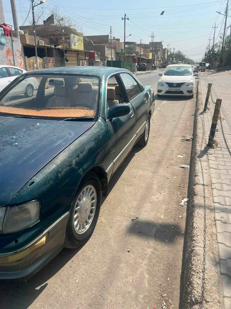 سلام عليكم
من رخصة الادمن 
للبيع سياره بطه منفصل الون زيتوني رقم بصره انكليزي
سنويه لل30 محرك وكير 2500 سياره جاهزه مكفوله كصه ونقل وحتى ضربه ما بيه على بلاده غرفه جاهزه السعر 31 وبيه مجال الشراي يتصل ويدلل
العنوان البصره 
رقم الهاتف***********
