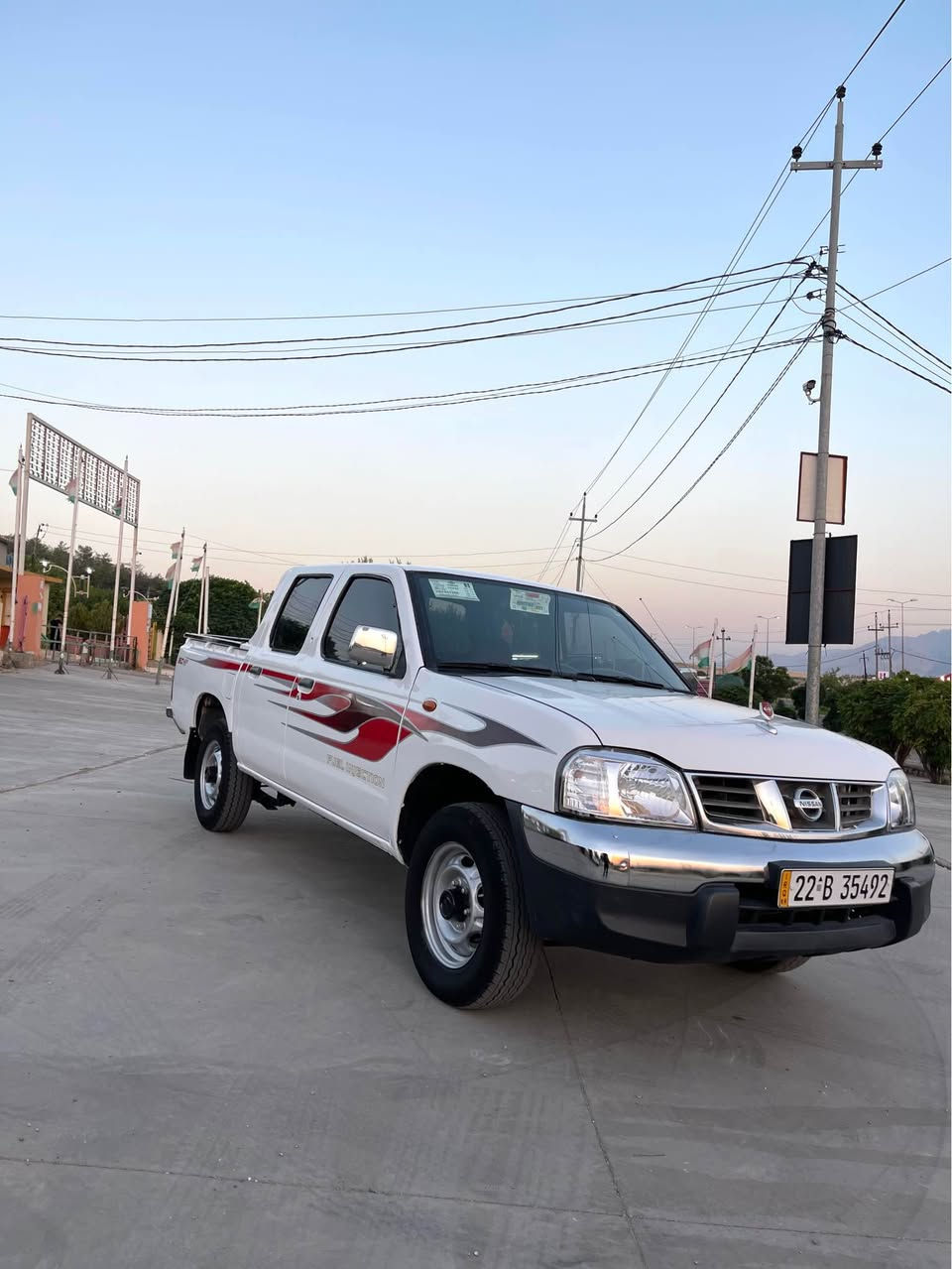 نیسان 2006
سەنەوی 2032تازەیە
ناوسور
گێڕمەکینە ئەکسل بەشەرتی 100فیتەر
مەکینەی نەکراوەتەوە دەسکاری یەک  بورغی نەکراوە
فەحسوو هەزەی هەمووتازە
توندوو تۆڵی بەشەرت
کامل پەمپ کراوە بۆجوانی تەنها لای سیاق بن لایتەکە قنجێکی بچوکی هەیە
تەعویل غرامە بەشەرت
سارەکە نمونەیە لەجوانی 
یەک دینار مەسرەفی نیە 
تەبریت ساردوگەرم بەشەرت
جوابی نامەوکۆمێنت نادەمەوە
سحری
87$
***********
***********
قەڵادزێ بشدار, السليمانية
