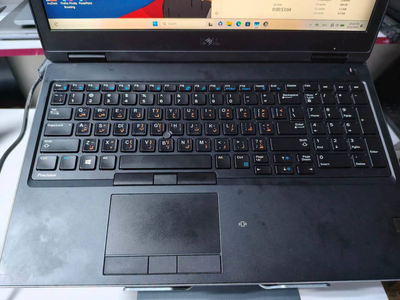 بكرت شاشة خارجي 6 كيكا وشاشة 4k المهندسين وجماعة المونتاج مو تردون دقه عاليه؟؟
Dell precision 7530
I7 8th H
16 GB  DDR4 
512 SSD (2*256) M.2

كرت خارجي انفيديا p3200 6G
كرت شاشه داخلي إنتل UHD Graphics 630 
حجم 15.6 
دقة شاشة فوركي 4K
كامل واصل شامل 630 الف

***********
