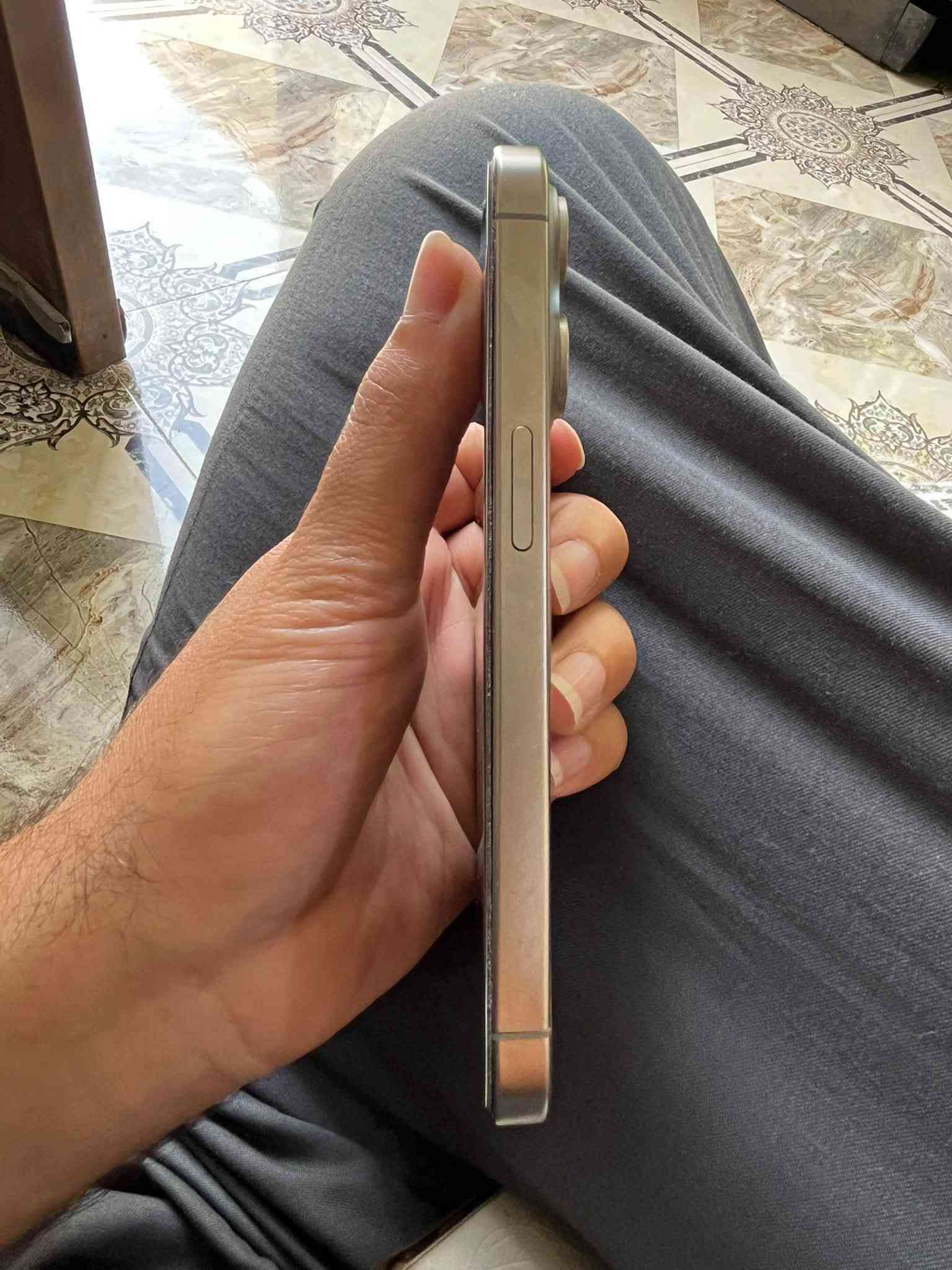 15pro
ذاكرة 128
نضافة 100‎%‎
مبدل شاشة اصلية والفيس ايدي واكف
السعر 580 وبي مجال

نص مكتوب في الصور:
- 12:10 LTE حالة البطارية حالة البطارية عادية تعمل بطارية iPhone هذه على النحو المتوقع. حول البطارية والضمان... الحد الأقصى للقدرة 88% هذا قياس لقدرة البطارية مقارنة بقدرتها عندما كانت جديدة. قد تتسبب القدرة المنخفضة بتقليل ساعات الاستخدام بين عملية الشحن والأخرى. عدد الدورات 861 هذا هو عدد مرات استهلاك iPhone لققدرة البطارية. معرفة المزيد... تاريخ التصنيع شباط 2024 أول استخدام حزيران 2024
- 12:10
- حول
- اسم الطراز
- iPhone 15 Pro
- رقم الطراز
- MTUX3ZD/A
- الرقم التسلسلي
- G32Y9JP7CL
- انتهت صلاحية التغطية
- سجل تاريخ القطع والخدمة
- الأغاني
- 0
- الفيديوهات
- 119
- الصور
- 531
- التطبيقات
- 18
- السعة
- 128 غ.ب.
- متوفرة
- 76.67 غ.ب.