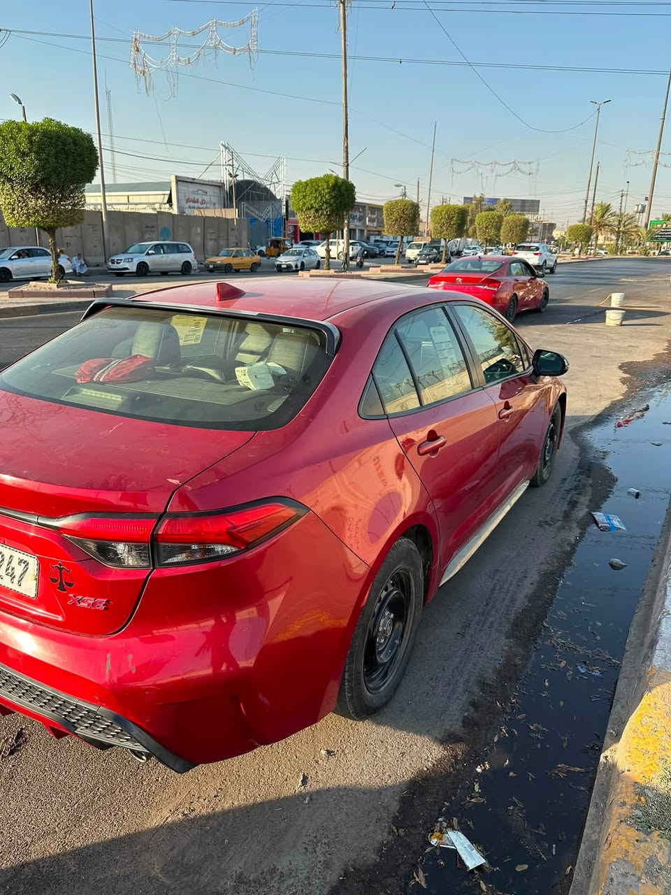 السلام عليكم للبيع كورلا 2020 xle اعلى مواصفات ب الكورلا بصمه شفتات ستيرن تدفئه تبريد كشنات هاند بريك بصمه ١٢ سماعه jbl بلادي دمام شاحن واير ليس السياره فول للاخير ضرر امريكا قطعتين وب العراق بيه ٣ تبديل السياره جاهزه من كير مكينه صدر تبريد مابيه نقص برغي السعر ١١٨ العنوان بغداد حي القاهره ***********
