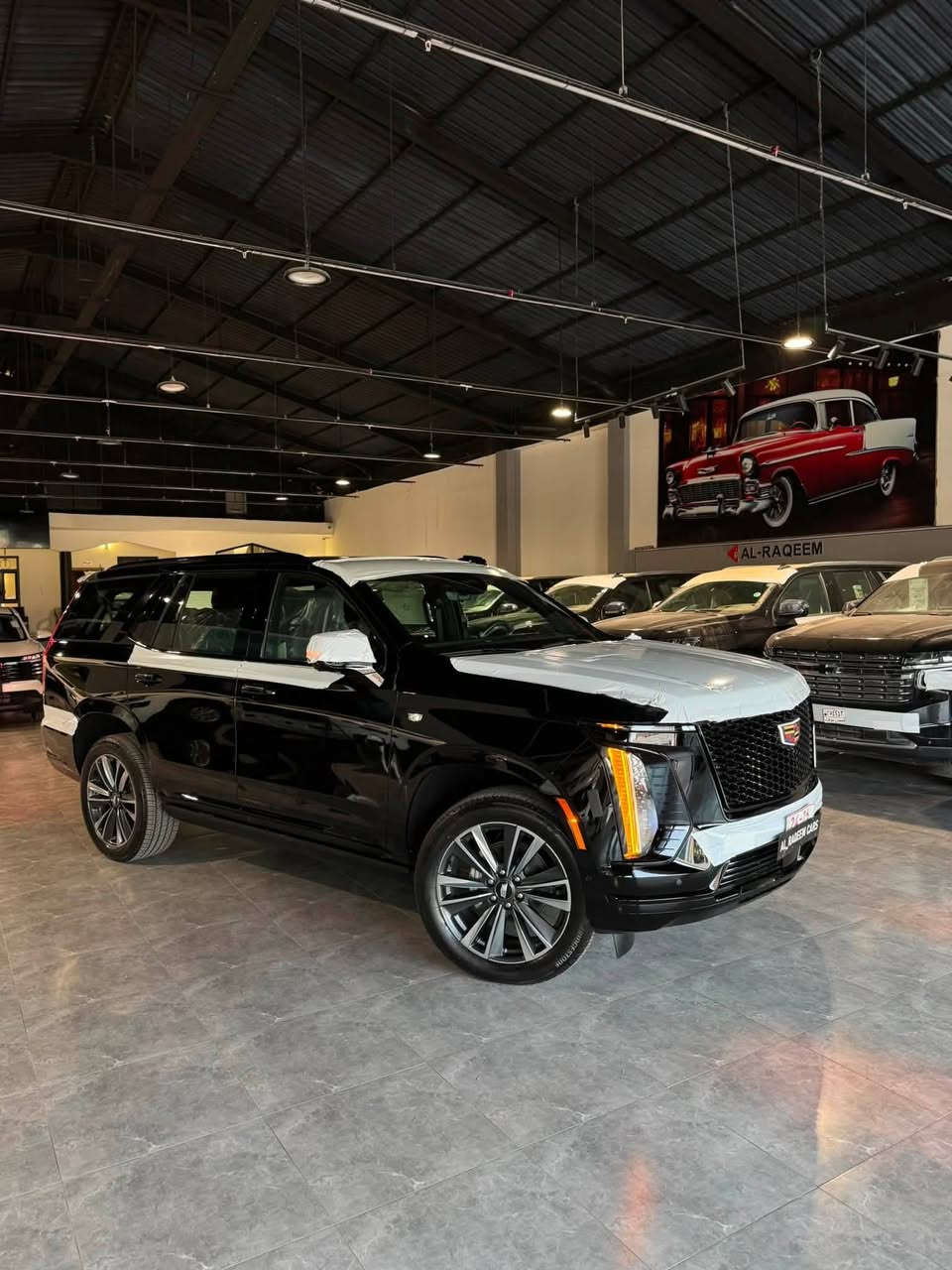 ال 2026كاديلاك اسكاليد صفر
Cadillac Escalade

- موديل 2026

- فئة 600 اسبريسو

- العداد 0km

- محرك  V8 6.2L

- كشنات جلد كهربائي 

- شاشه GPS تدعم ابل كار بلي واندرويد اوتو

- شاحن موبايل وايرلس

- دفع رباعي

-كامرات 360

-صندوق كهربائي

-كشنات خزن 

-فتحت سقف بانورما

-كشنات تدفئ + تبريد

-كراسي منفصل VIP 

-نظام سماعات 36 سماعة

-نقط عمياء

-رادر امامي وخلفي

-داتا شو 

-تشغيل عن بعد

-اوتوبارك
  
-مصابيح امامية LED

-جكات لرفع وخفض سيارة 

-ابواب كهرباء
............

- للمعلومات زياره موقعنا :

- الرقيم - اربيل / شارع 100 المعارض / بجانب محطه بانزين هوگر مقابل هفته بازار 1

- (معرض الرقيم على خرائط گوگل ) 

- او الاتصال على:

*********** 📞 

*********** 📞
