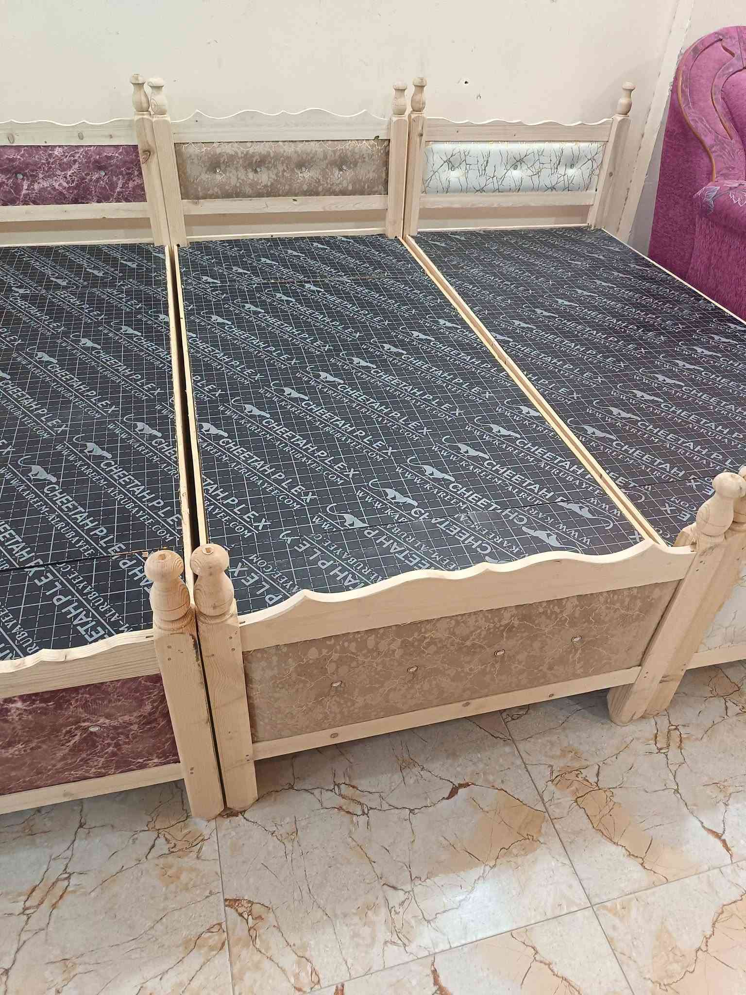 سرير نفر • خشب بلويد • تكريت الديوم