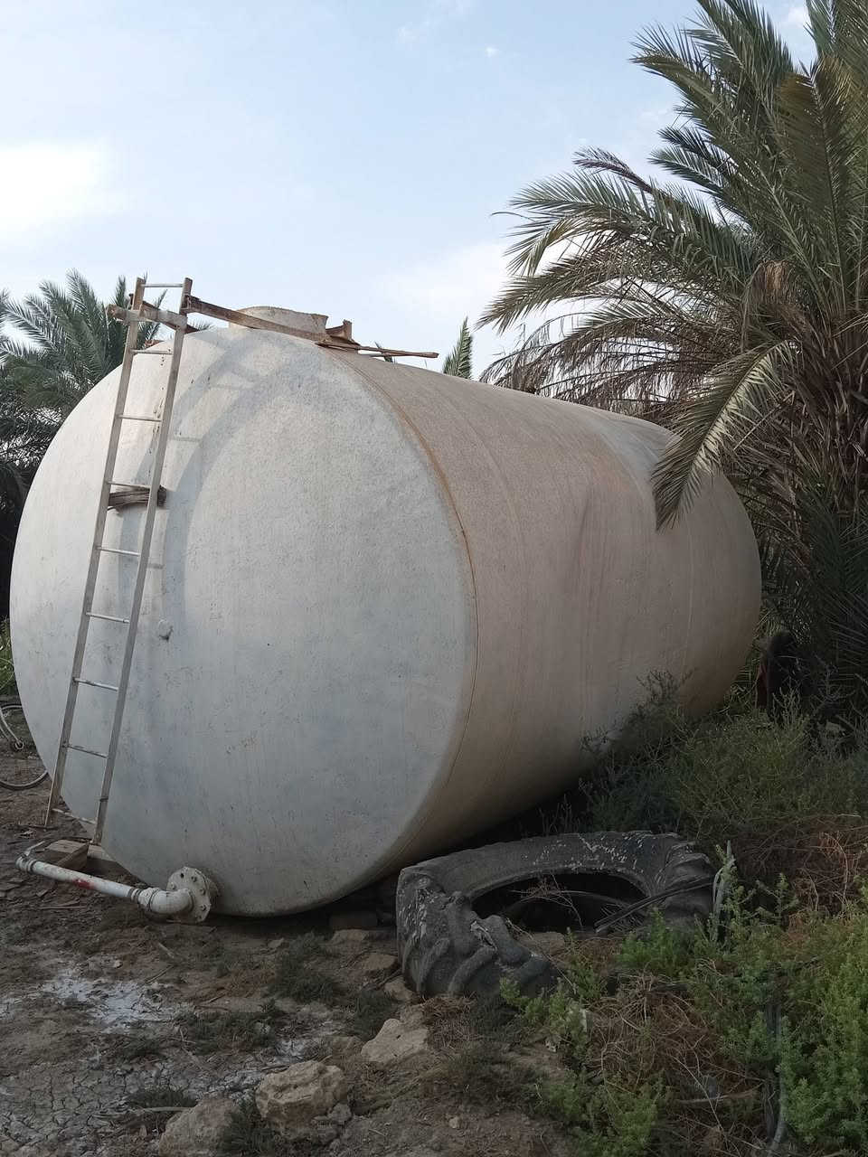 المثنى • سعة ٢٧٠٠٠ل • حديد ٧ ملم