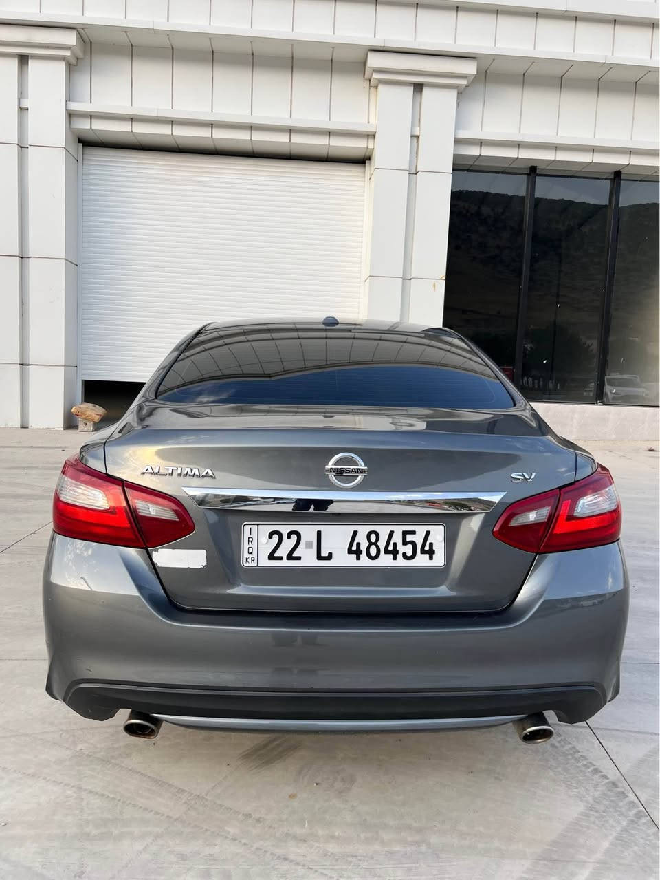 Nissan Altima 2018 
نيسان ئاڵتیما 2018 بۆ فرۆشتن 
مواسفات(SV)
ویل کرۆم  
شاشة گةورة
شةغال
راداري پيشةوه 
راداري ئاوينه  
بةردة گزؤز بيلادي بة شةرت
چوار تایەی تازە  گاعیوو ناوگاعی بۆ کراوە 
سەنەوی و ژینگەو ڕێگەوبانی ھەمووی تا ٢٠٣١ تازەیە ...
تةنها بؤنيت بؤياغة بي ناوو گرتن لةگةل يةك بست شان  پيش و پشت و نادةرگاكان هةمووي كةپسه  .....نرخ ١١٥  وةرةقه و مةجال
ژماره موبايل (***********) WhatisApp سوران, أربيل

