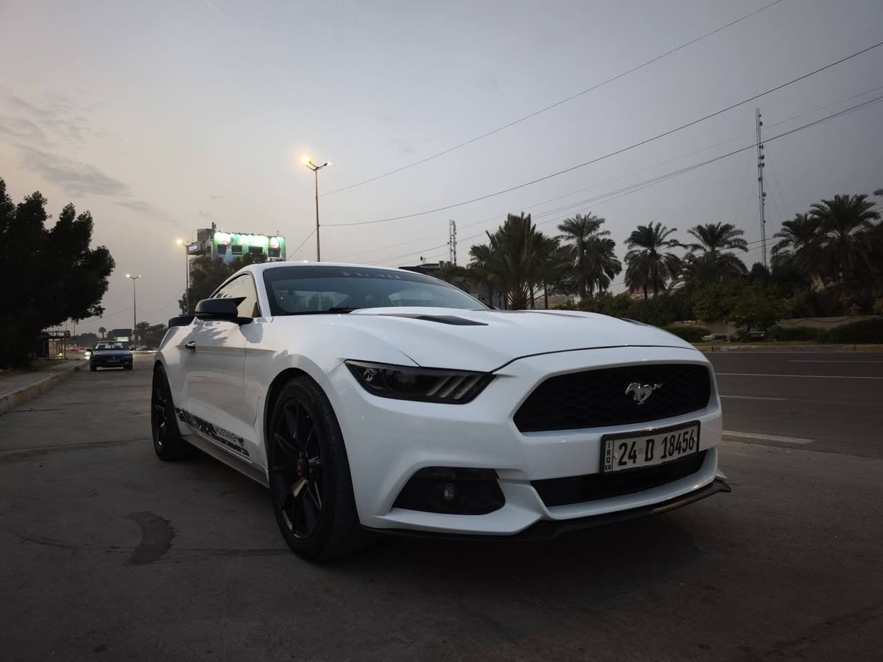 Mustang V6 2017 موستنك
سيارة( بدون صيغ )
موستنك ستة سلندر ٢٠١٧ ممشاهة ١٢٧ mi
عليهة دبات ht power تحكم ريمونت
عليها شوتة رياضي + بلادية
عليها سبيسر امامي اصلي ٢٥ ملم
عليها ولف حماوة ريستك موشيموتو + ولف بلادي موجود 
عليها برمجة من كراج 4brothers
ويالة ١٩ اصلية تو سايز + تايرات قبل فترة شادهن
مازدات بلاك ومنضومة زنون وعيون حمر جديدة
 اضافة كشافات اسفل دعامية 
عليها سستم كابرون داخلي ومري ويدات
دفيوزر خلفي وسبويلر
بولش وحمام 
ادامة كاملة لمنضومة احتراق ولماء جديد 
حادثهة امريكا كلش بسيط مرفق بلصور جاملغ سكن شبر بسيط وتحديث بنيد GT وصارت عندي طخة بسيطة جاملغ سايق وبدلتة اصلي نفس لون
رقم شمالي دهوك باسمي شرط تاخذ تحويل
سنوية لل٢٠٣٠ 
 مكانها بغداد الدورة 
***********
***********
