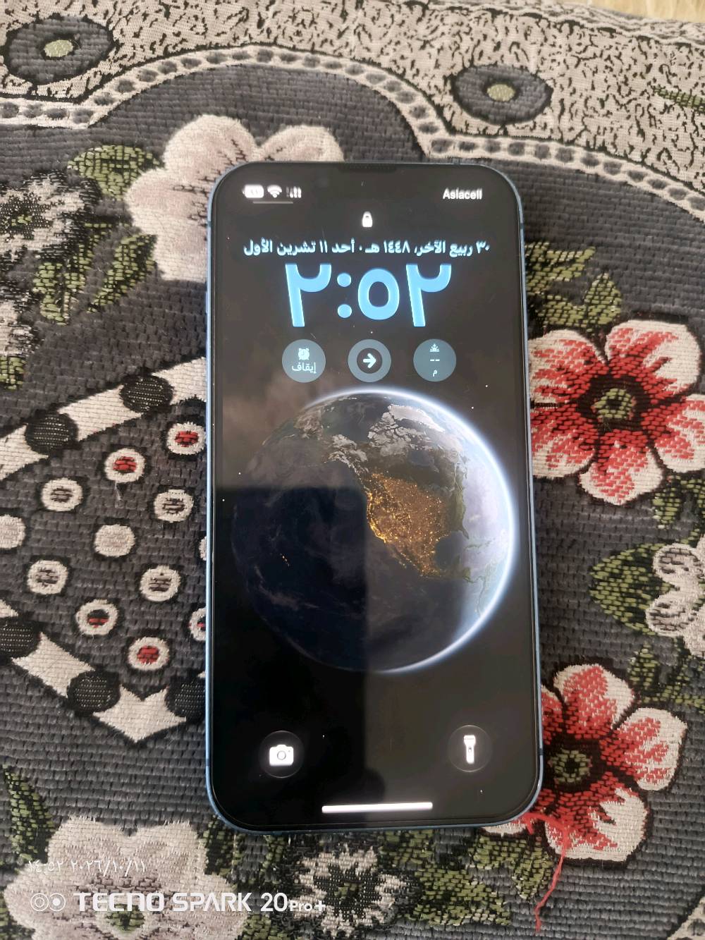 ايفون ١٣ • ١٢٨ • بطاريه مبدله