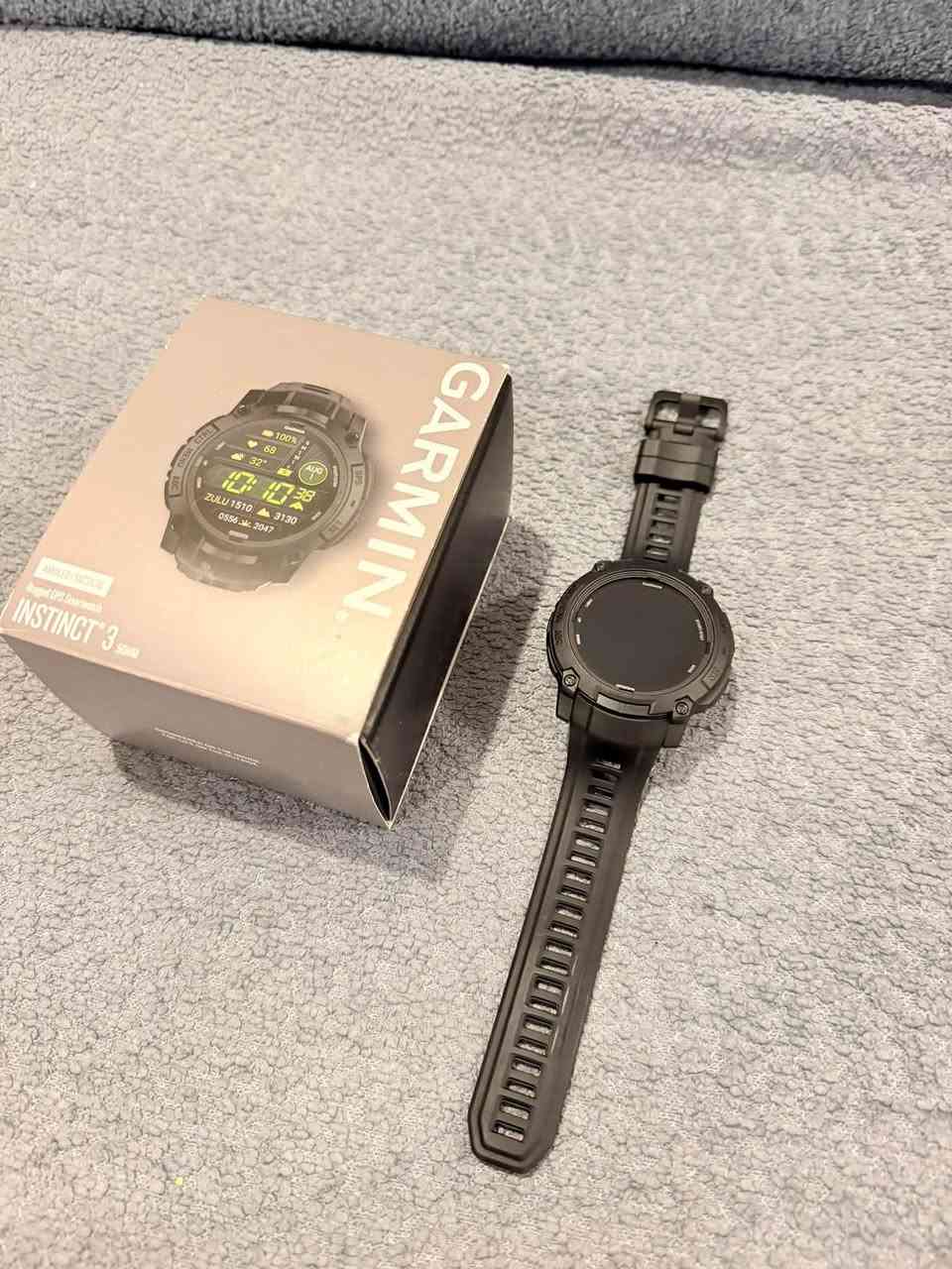 Garmin Instinct 3 • بالضمان • سير اضافي