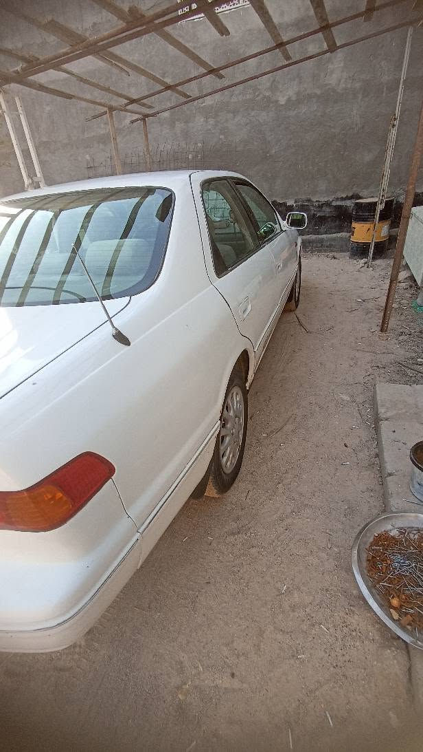 سلام عليكم تيوتا كامري مديل 2002 سيارا نضيفا من كلشي وجاهزا كفلا كص ونقل وضربا سيارا مابي حادث ارقام نكليزيا سيارا بسمي شخصين كفالا كير ومحرك حداديا  حلوا بس عندك الدراين شفت تعبان اليسر كهربائياتها شغاله كلها سيارا متعوب عليها  سيارا العلم ايسر بلاد وارد خليجي مكاني بصرا جزيرا رقم ***********متواجد العصر السعر 67وبيها مجال قليل تبريد ثلج تجي وشوف بعينك البصرة, العراق
