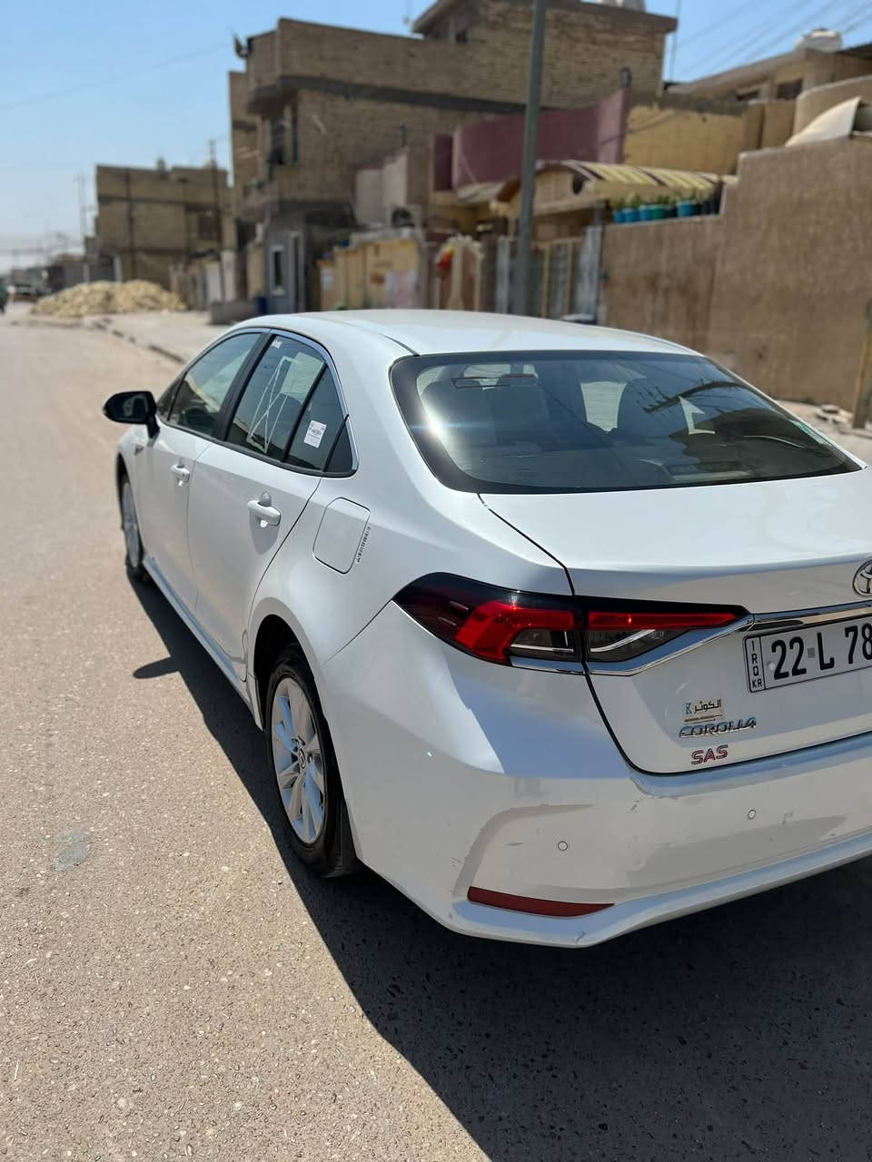 ‏السلام عليكم للبيع كورلا 2023ساز خليجي بانزين فقط مكينه 1800 مكينه كير حدادية كفاله فول مواصفات فتحة بصمة ابواب وبصمة تشغيل تبريد خلفي فول مواصفات السياره مكفوله كفاله عامه عدا بارد اصبعين بلجنطه ماشية 92كم حقيقي رقم اربيل السعر خاص او الاتصال*********** مكاني بغداد
