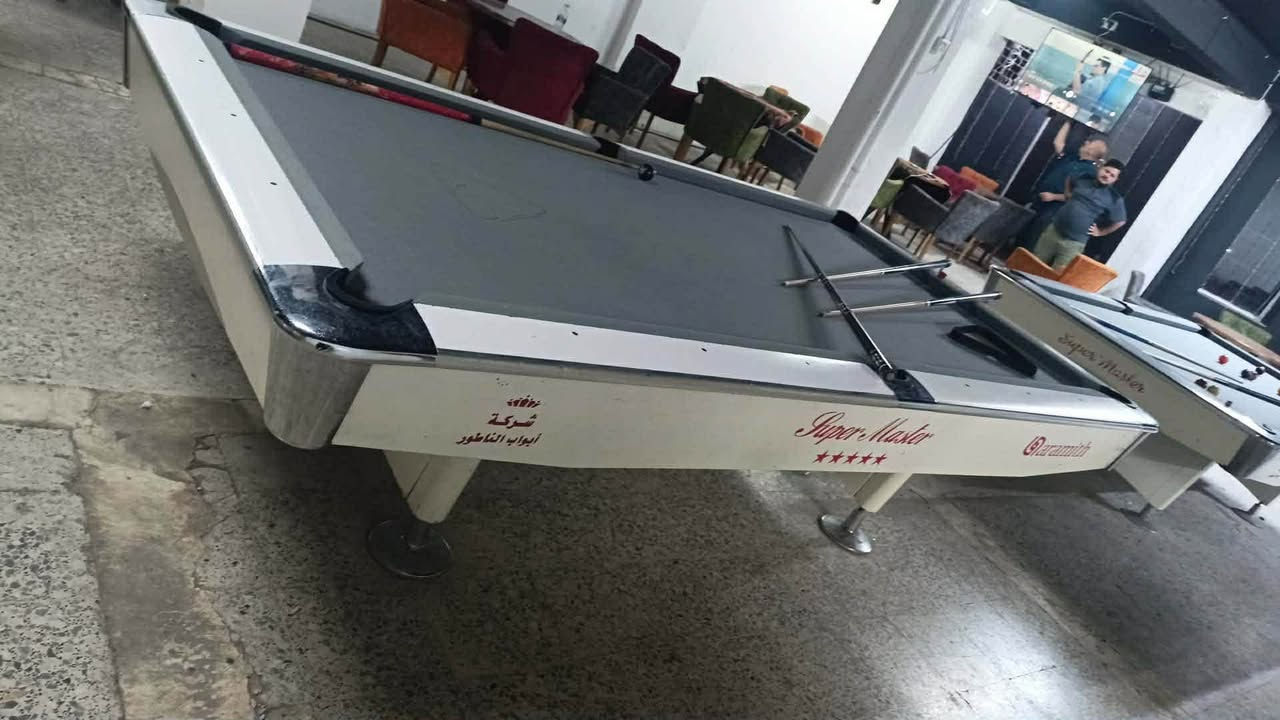 سلام عليكم توفر ميوزه بليارد من جديد والمستخدم 🔥
يوجد كادر نصب مختص بأنسب الأسعار 🇮🇶
يوجد جميع مستلزمات البلياردو 
الاستفسار
*********** واتساب فقط
***********انتصال  واتساب
