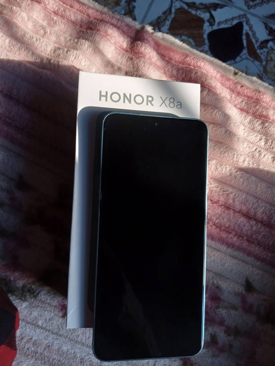 هونر x8a
ذاكره 128
Honor x8a
الملحقات فقط الكارتونه مابي اي مشاكل الجهاز وما مفتوح ابد
السعر 160
واتساب ***********
عنوان نجف
يوجد توصيل
