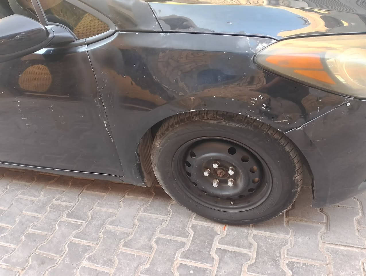 كيا فورتي موديل 16 وارد امريكي حادثها جاملغ خلفي سياره بيها جراد وجاملغ الامامي بي بارد موضح بصوره السعر 83 وبيها مجال ‏‪***********‬‏ مكان السياره بغداد الغزاليه
