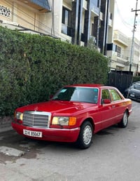 مارسيدس موديل300 se موديل 86 مكينه كير بلاد تبريد ثلج جاهزه بغداد بااس...