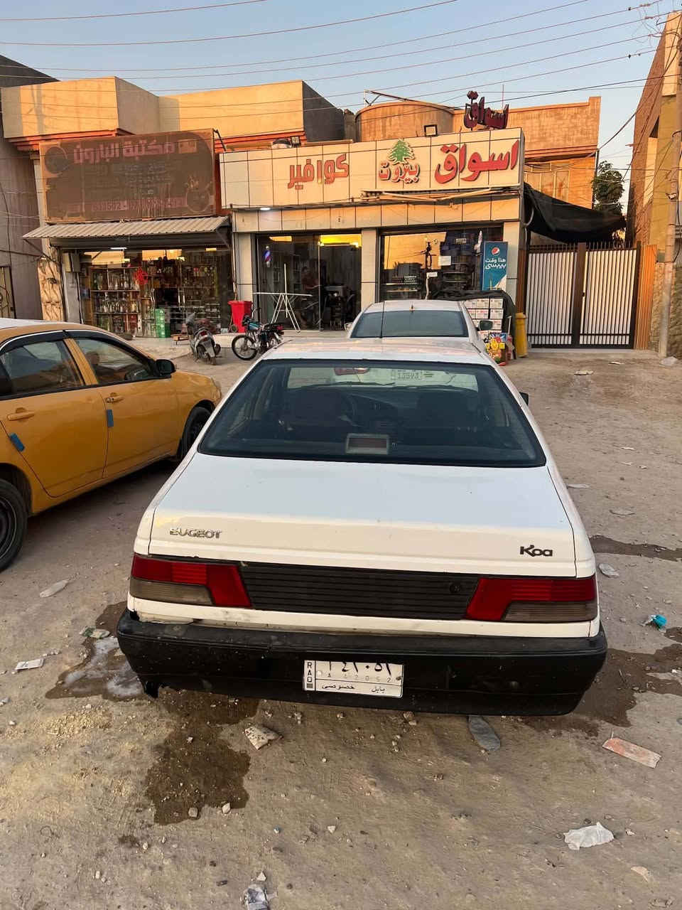 سلام عليكم بيجو رواء ٢٠٠٧ ابيضّ ألون خصوصي رقم بابل كير ومحرك خير من الله عينه وصنيه جديد نضافه الكشر مثل مشوف لا ضربه ولا صبغ مكان السياره حله / بابل 
السعر ٢٥$ وبيه مجال بسيط 
الاستفسار ع رقم 
***********
