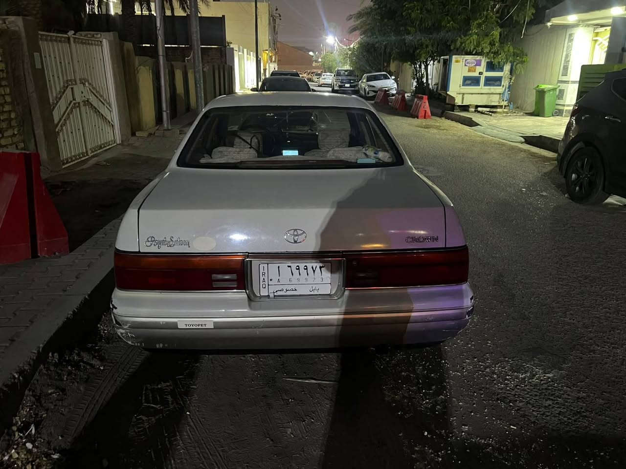 🚘 تويوتا كراون موديل 1993 للبيع

📍 بطة منفصل – رقم بابل
✅ مكفولة من الكص والعيب الشرعي
❄️ تبريد ثلج
🔧 مكينة وكير كفالة
🛠️ حدادية 80%
🔋 بطارية جديدة
⚡ جميع الكهربائيات شغالة
🛞 تاير ويل كب
✨ دواخل نظيفة

💰 السعر: 55 ورقة
  بيها مجال قليل.

📍 الموقع: كربلاء
📞 للتواصل: ***********
