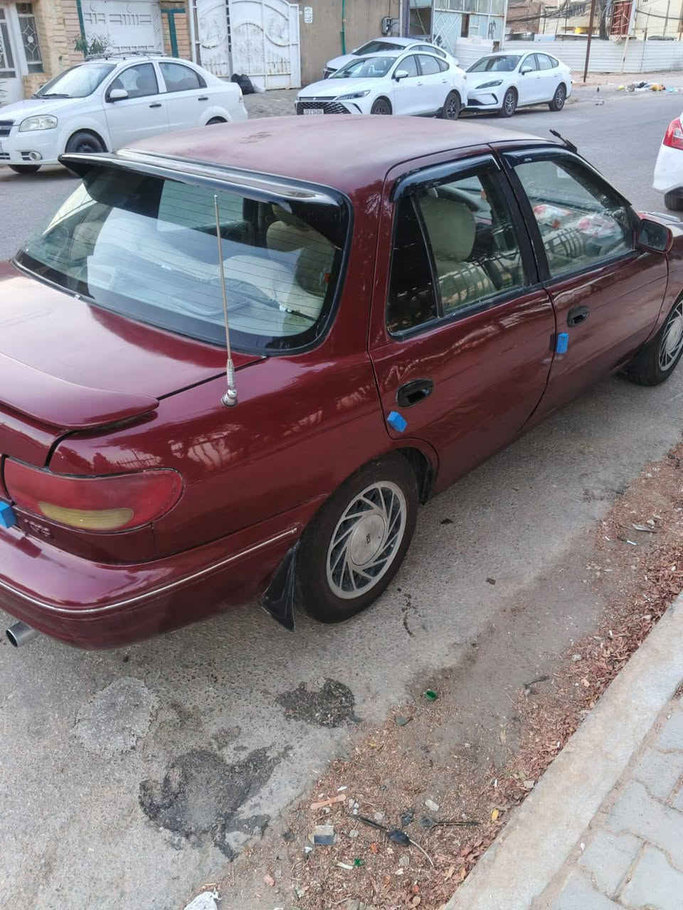 •كيا سيفيا 92 مكينة مسكر 1600
•كير أوتوماتيك 
•رقم إنكليزي بغداد
• 🚗السيارة بأسمي 
• السنوية لغاية 27
• صبغ عام جمالية 
•قفل سنتر لوك 
• جام كهربائي شغال
• السعر 30 وبيها مجال للشراي
• غير متواجد عالفيس

الموقع : النجف الاشرف 
الرقم واتساب : *********** النجف, العراق
