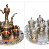 صينية نحاس • احجار قديمة • صينية تركية