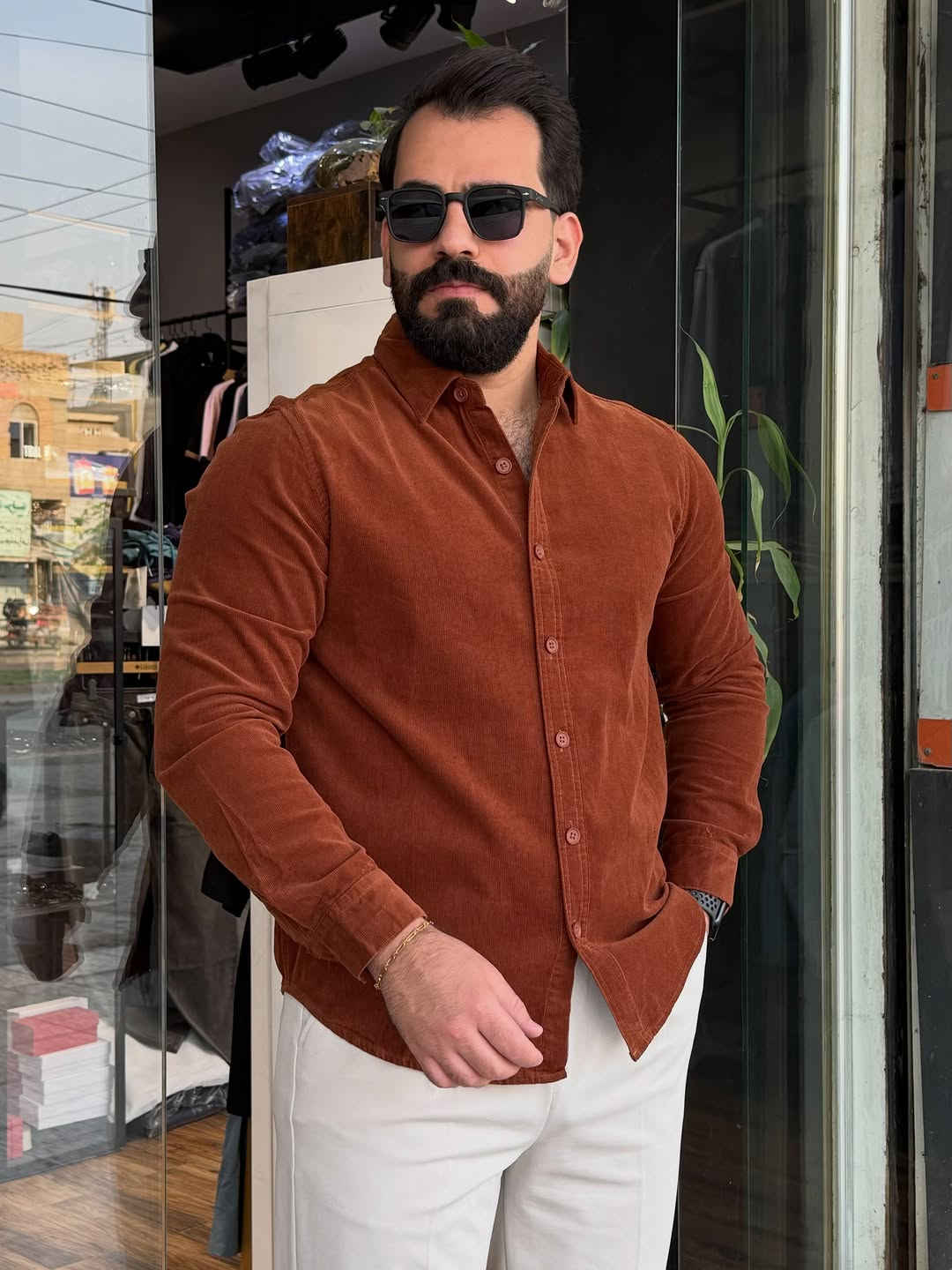 قميص قديفه • مقاسات M-L-XL-XXL • حي الخضراء
