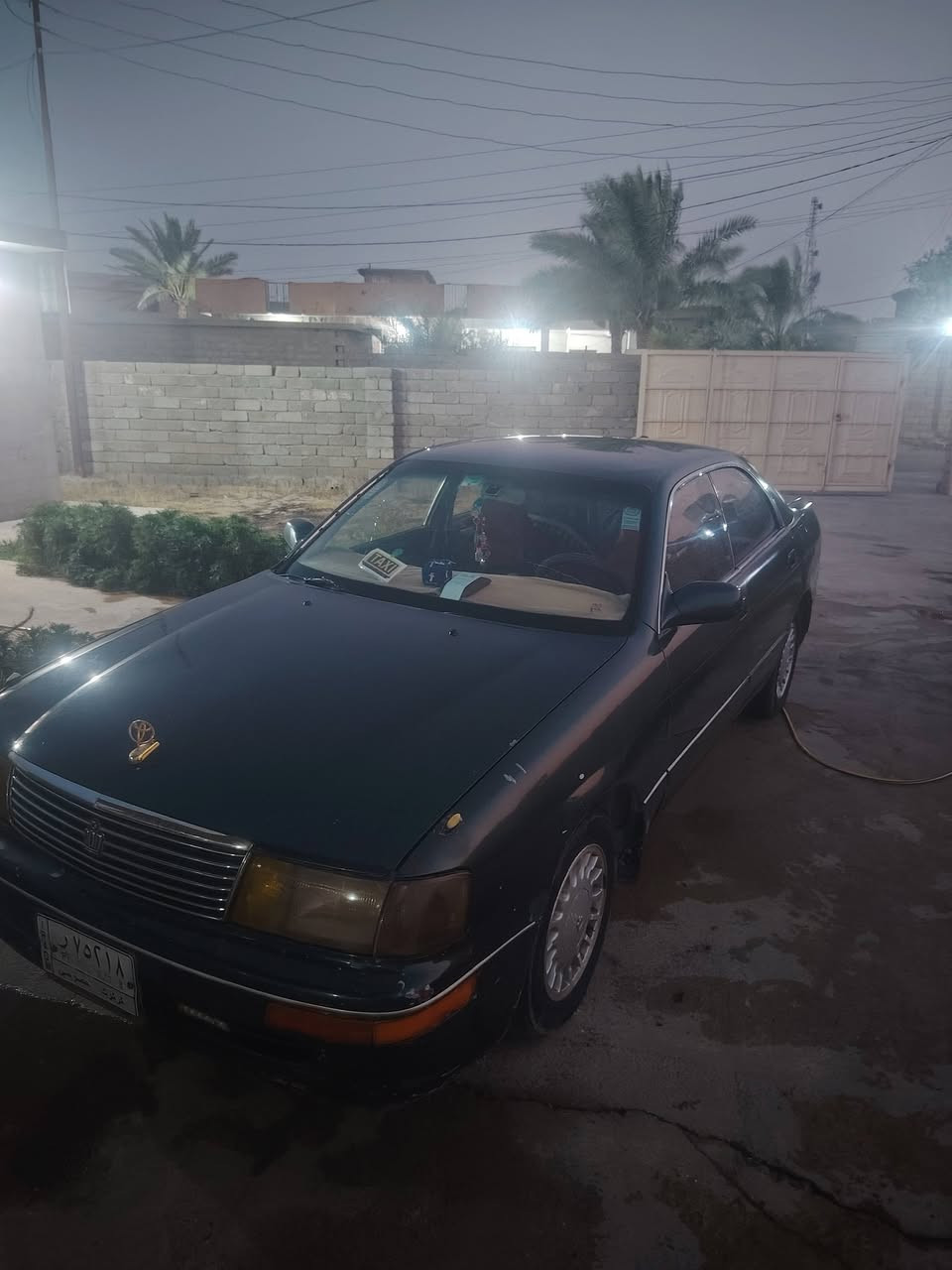السلام عليكم ورحمة الله وبركاته
للبيع او للمراوس 
تويوتا كراون (بطة) 
الموديل: 1991 
السنوية نافذة لغاية 2027 
رقم الماني كركوك تحويل مباشر ثاني يوم 
اللون : زيتوني 
السيارة خير من الله 
فقط صبغ عام جمالية
للأستفسار : الاتصال على هذا الرقم : ***********
