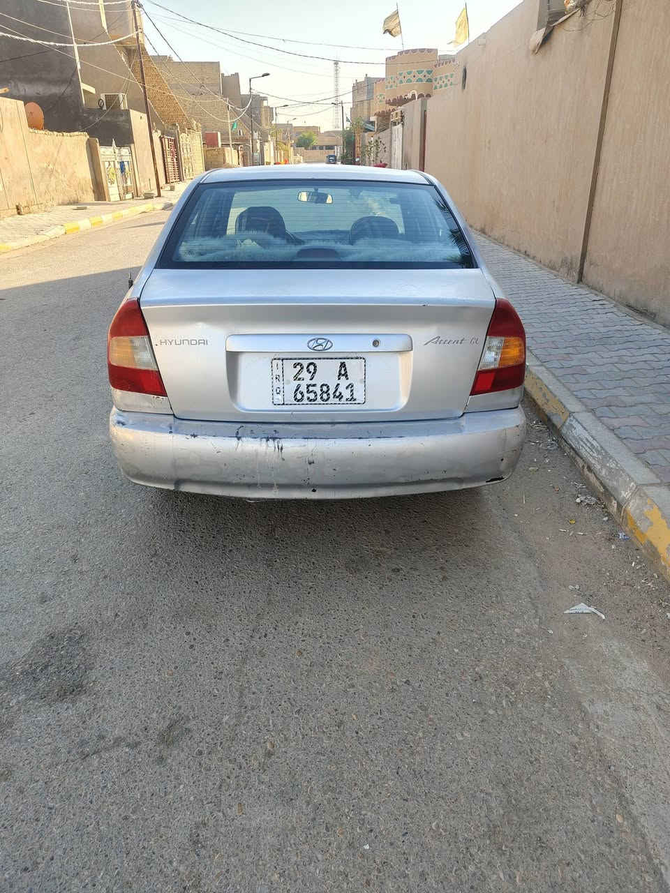 اكسنت موديل2001 جاهزه رقم واسط تبريد ثلج تخم تايره حداديه خلفي وامامي جديد مكينه وكير جدد  السعر 45 مكاني واسط شيخ سعد ***********
