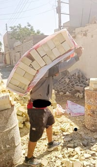 لي عنده تصعيد مواد بناء حنه بخدمته طابوك رمل شتيكر سمت جميع لمواد  وذا...