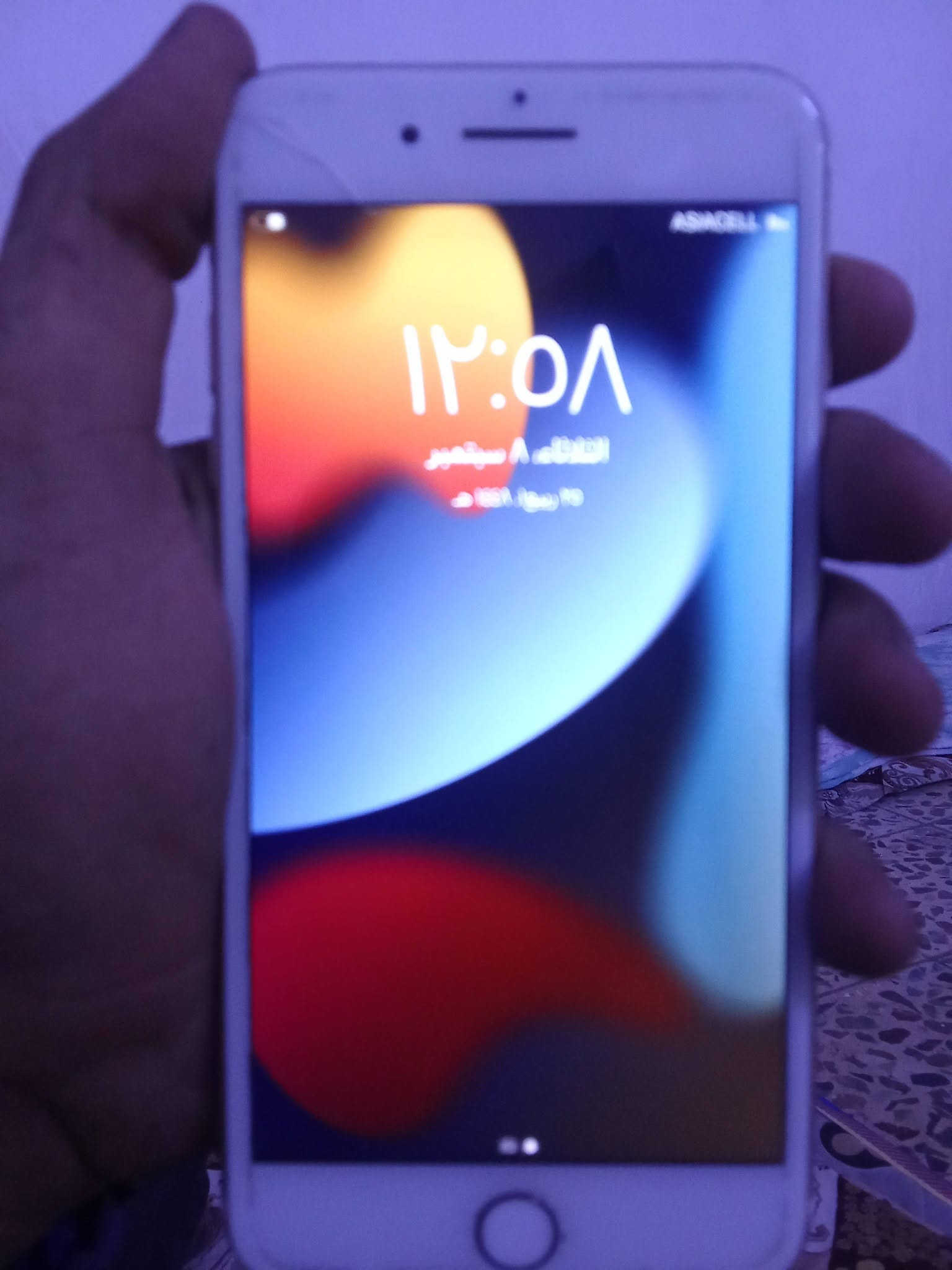 جهاز ايفون لل بيع سفن نضيف السعر 125 الف قفل للستفسار هاذا رقمي ***********
