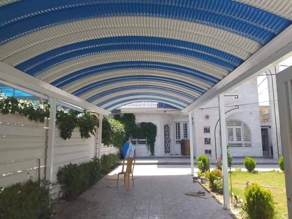 حداد كرفانات وجملونات وسقائف ***********
