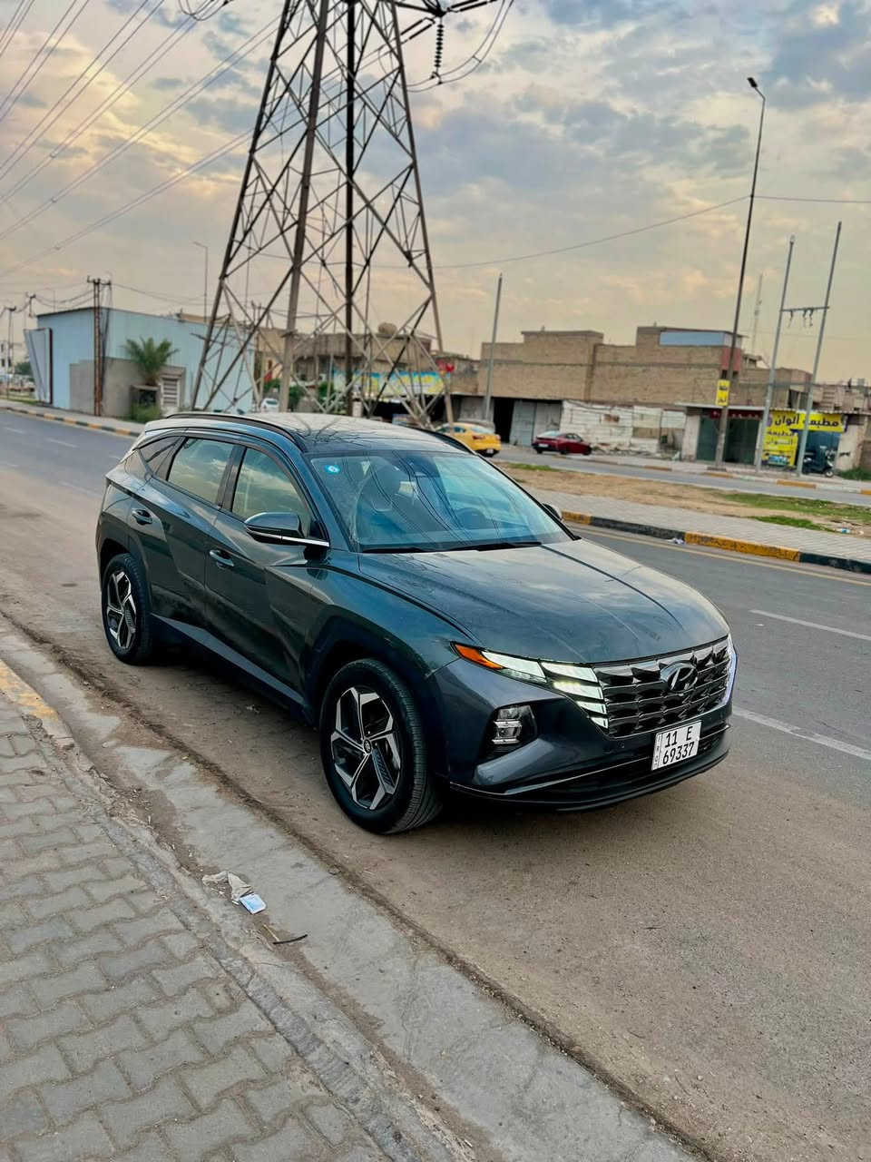 توسان هايبرد • ٢٠٢٤ • حادث بسيط