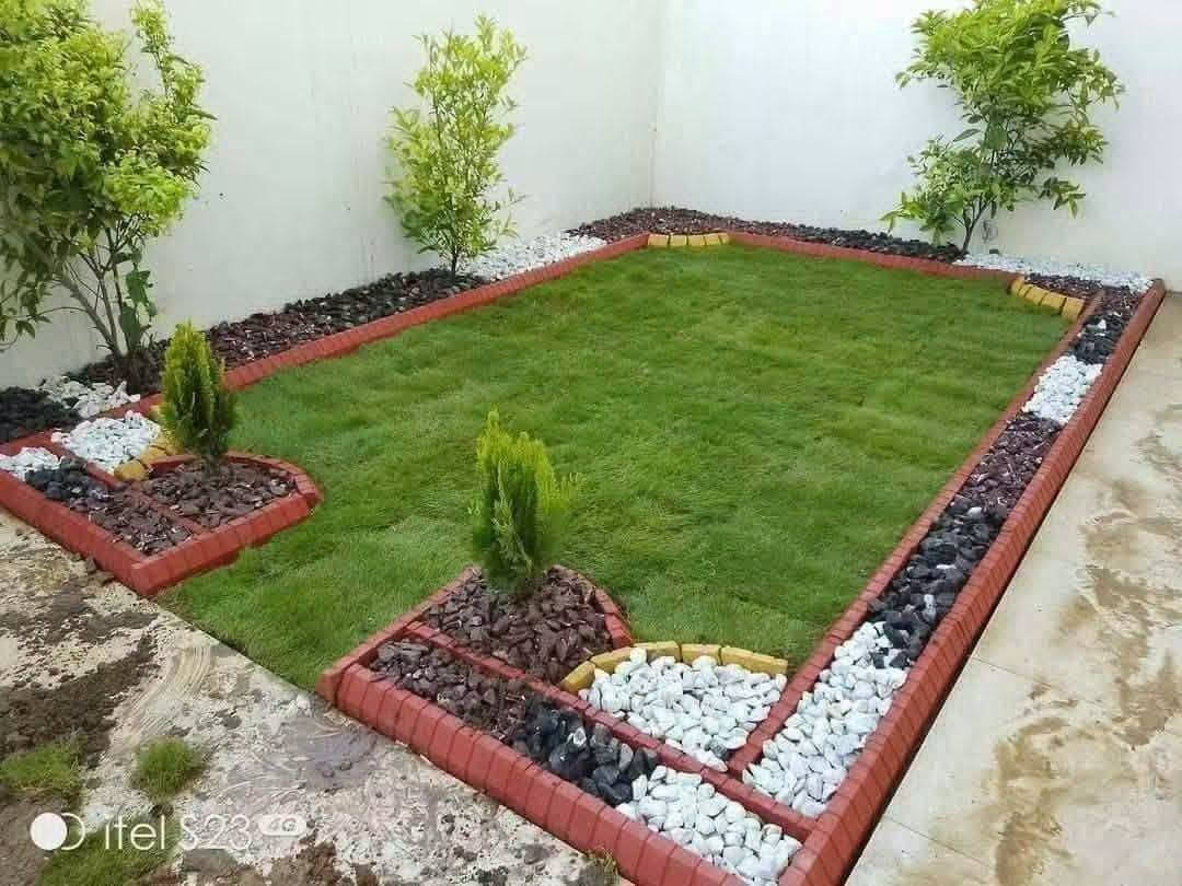 تصميم حدائق • زراعة ثيل • دفن تربه