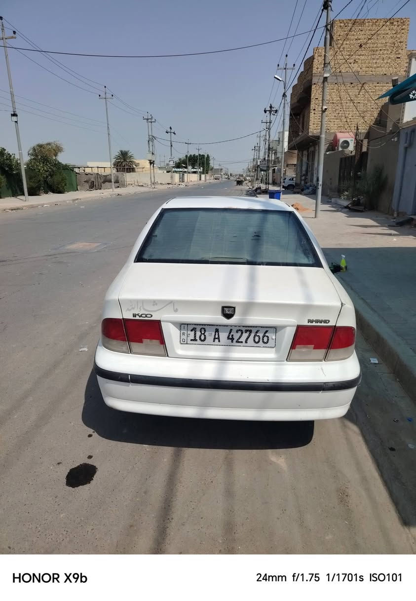 *********** وتساب مباشر 
مكفوله من التبديل وصبغ وكفابه مكينه وگير عامه  ع فحص سمند 11 ابيض خصوصي بيع مستعججججل 

گير ومكينه شرط لفحص مكفوله 1/1 لا تنقيص ولا تبخير ولا نفخ ولا هو ولا تنقيص مي حته 
تبريد ثلج 
سماعات كوري مضخم 
كهربائيات بلادي كله شغاله 
باتري صارله يومين جديد ضمانه 6 شهر 
منضومه زنون شمسي 
سماعات كوري فول 
ما ناقصه برغي 
فقط خياسات سمره خياس قليل ب 120 الف يسوهن متفق وي سمكري عليهن 

ترايك لبغداد تمشي 150 + تبريدك مشغله شرط 
حماوه وي تبريد بين نص بين ربع شرط 
ب اسمي مداور براحتك تريد هسه تريد بعد شهر شهرين

38 وبيه مجال قليل للشراي

نص مكتوب في الصور:
- HONOR X9b 24mm f/1.75 1/1748s ISO100
- HONOR X9b 24mm f/1.75 1/1600s ISO100
- HONOR X9b 24mm f/1.75 1/1257s ISO101
- HONOR X9b 24mm f/1.75 1/1089s ISO100
- HONOR X9b 24mm f/1.75 1/1701s ISO101
