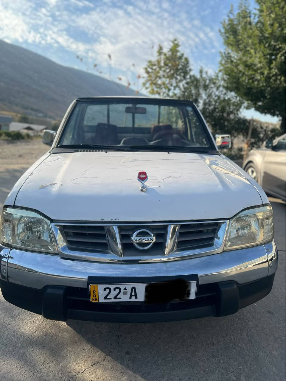 پیکاب نیسان ٢٠٠٨ 
ناو سۆر 
جام کارابایی
نیو جەمەلخی سبوخە  لێدراوی کەمە بەس پەلە پەلە بۆیاخی هەلساوە بەلام سیارەیەکی جوانە بێ کێشەیە بەناوی خۆمانە سەنەوی تازەیە هەموو شتی بە شەرتە مالی کەسابەتە سوران, أربيل
