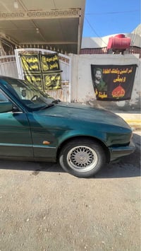 Bmw e34 520 1992  تبريد شغال مكينة 2500  مسكر عدل بي خيط بخار كير مكفو...