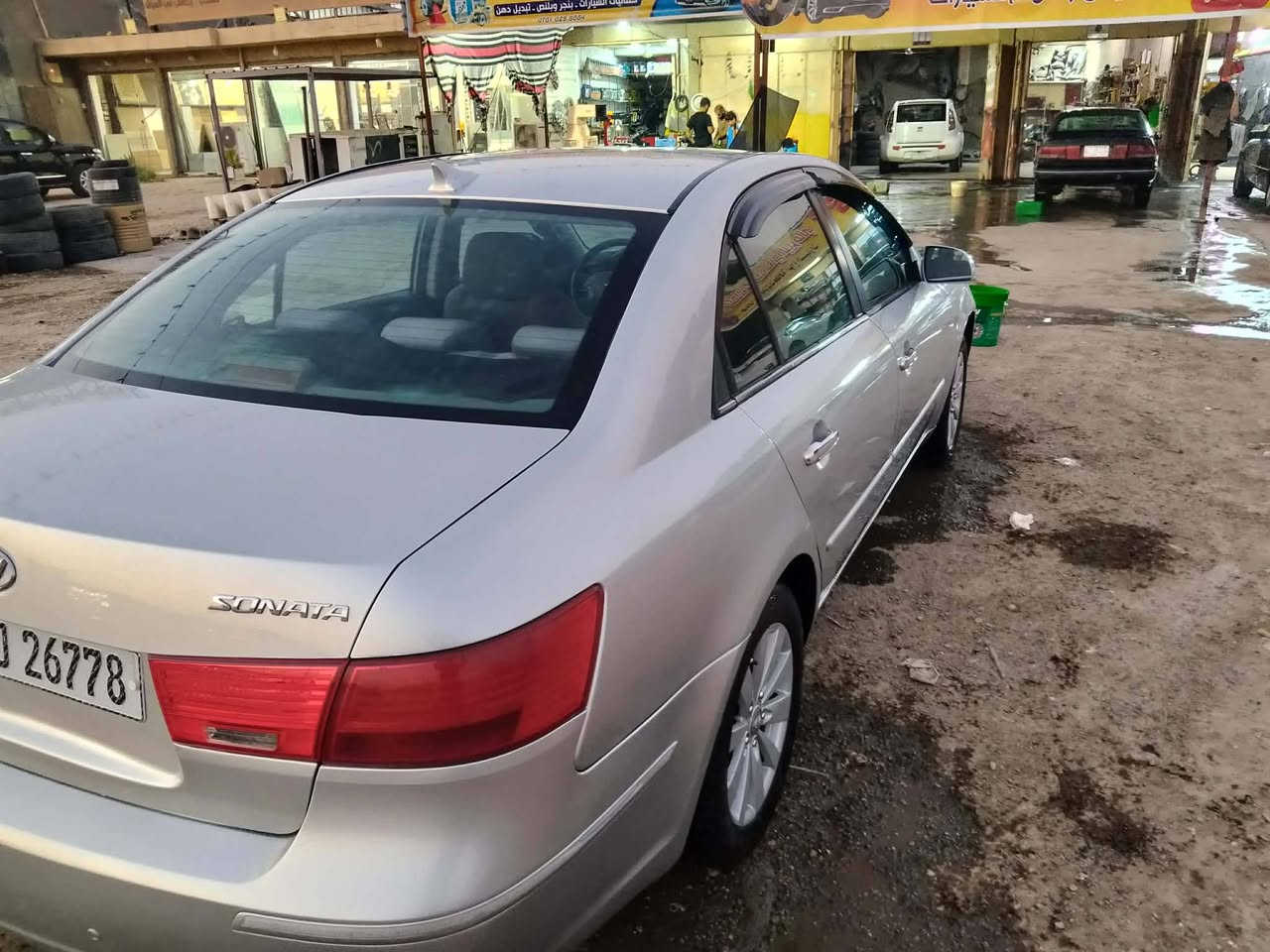 سوناتا موديل 9 وارد امريكي مكينه 2400 كير 5نمر مكينه جديده تخم تاير جديد مكفوله من الضربه صبغ عام اثر جرار  رقم بغداد مشروع وطني  سياره جديده غير متواجد على فيس وخاص مكاني بابل المسيب ***********
