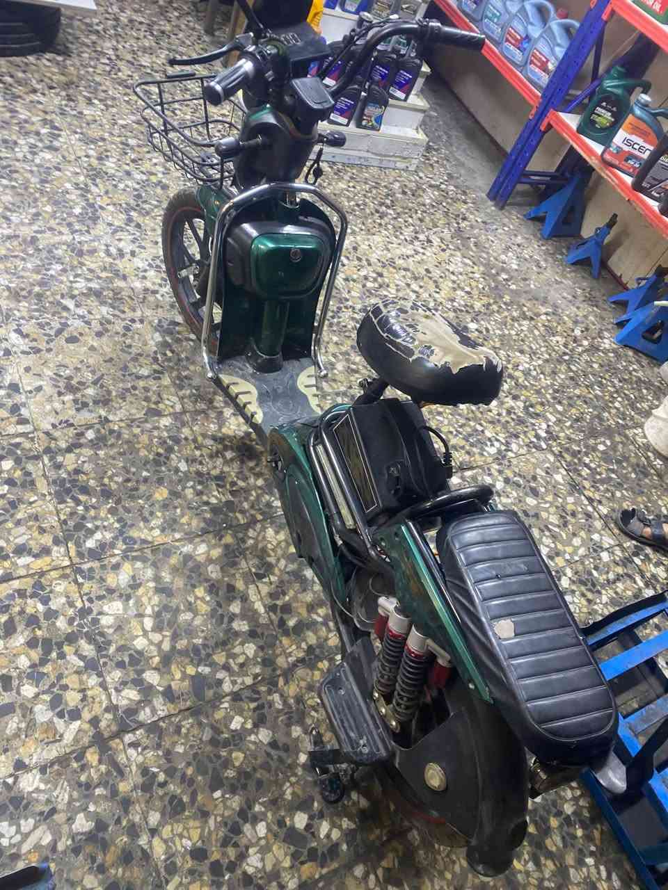 دراجة شحن • ٥ بطاريات جديدة • الدورة المهدية
