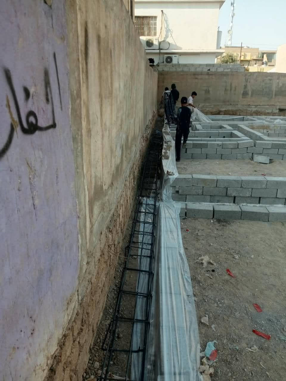أسطى • تسليح • دك أساس