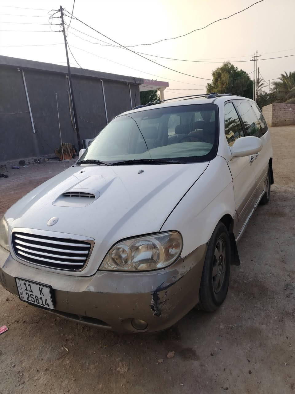 البيع كرنفال 2000 محدث 2005
مكينه كاز بلاد 
كير اوتو 
مكينه جديده
تبريد 3 قطع شغال
تخم تاير حداديه 
رقم بغداد نكليزي سنويه 2031
مكان السياره الديوانيه الحمزه الشرقي 
سعر 58 وبيه مجال بسيط 
***********
